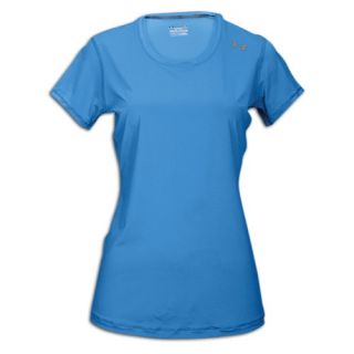Under Armour Heatgear Sonic S/S T Shirt   Womens   Training   Clothing   Brilliance/Graphite