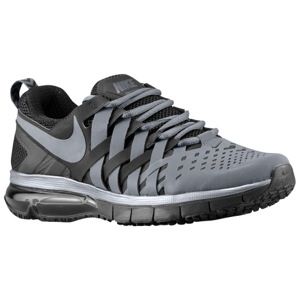 Nike Fingertrap Max Free   Mens   Training   Shoes   Metallic Dk Grey/Black