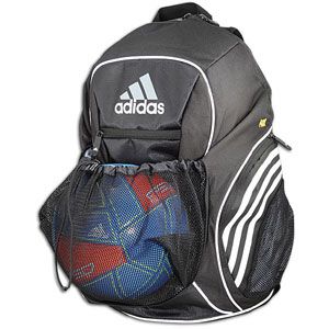 adidas Estadio II Team Backpack   Soccer   Accessories   Black