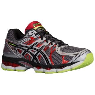 ASICS Gel   Nimbus 16   Mens   Running   Shoes   Titanium/Black/Red