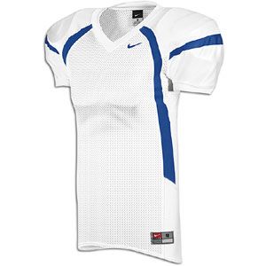 Nike Crack Back Game Jersey   Mens   Football   Clothing   White/Royal/Royal