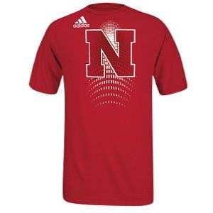 adidas College Graphic Hazard T Shirt   Mens   Basketball   Clothing   Nebraska Cornhuskers   Red