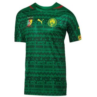 PUMA Home Replica Jersey   Mens   Soccer   Clothing   Cameroon   Power Green