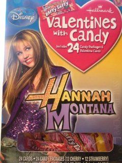 Hallmark Disney Hannah Montana Valentines with Candy Packages Toys & Games
