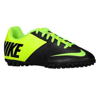Nike FC247 Bomba II   Boys Grade School   Soccer   Shoes   Black/Volt/Electric Green