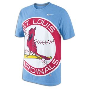 Nike MLB Big Coop Logo T Shirt   Mens   Baseball   Clothing   Philadelphia Phillies   Light Blue Heather
