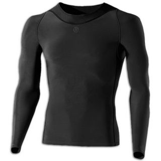 SKINS RY400 Recovery L/S Top   Mens   Running   Clothing   Graphite/Black