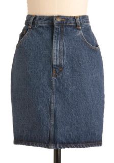 Vintage True Blue Jean Skirt  Mod Retro Vintage Vintage Clothes