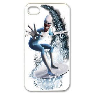 Superhero Bob Parr's Best Friends Frozone in "The Incredibles" Printed Hard Case Cover for iPhone 4/4s Cell Phones & Accessories