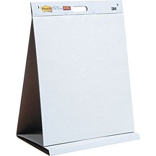 Post it Super Sticky 20 x 23, Table top Easel Pad, White