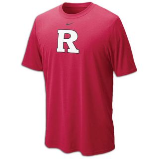 Nike College Dri Fit Logo Legend T Shirt   Mens   Basketball   Clothing   Rutgers Scarlet Knights   Red