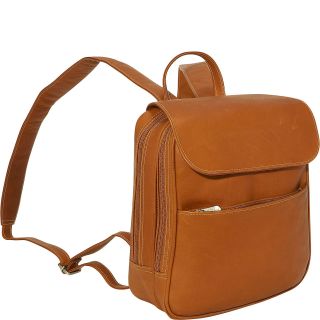 Piel Flap Over Mini Backpack