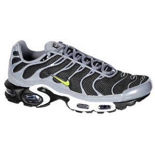 Nike Air Max Plus   Mens   Running   Shoes   Black/Volt/Cool Grey