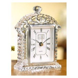 Shop Fifth Avenue Crystal Lisbon Mantle/desk Clock at the  Home Dcor Store. Find the latest styles with the lowest prices from Fifth Avenue Crystal