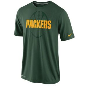 Nike NFL Dri Fit Legend Football T Shirt   Mens   Football   Clothing   Green Bay Packers   Fir