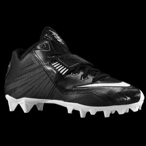Nike CJ Strike 2 TD   Mens   Football   Shoes   Black/White/Metallic Silver