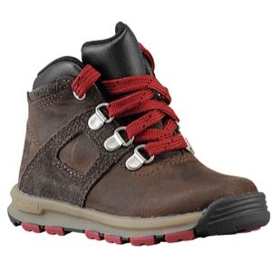 Timberland GT Scramble Mid   Boys Toddler   Casual   Shoes   Dark Brown/Red