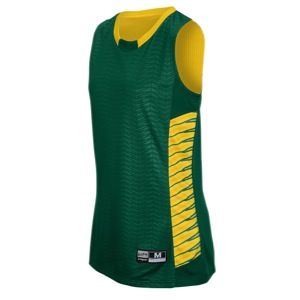  EVAPOR Elevate Team Jersey   Womens   Basketball   Clothing   Forest Green/Scholastic Gold/Gold