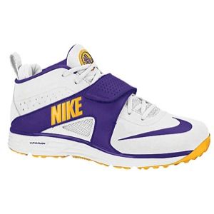 Nike Huarache Turf Lacrosse   Mens   Lacrosse   Shoes   White/Electric Purple/University Gold