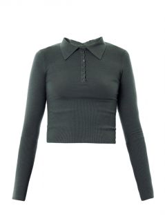 Cropped fitted sweater  Azzedine Alaïa