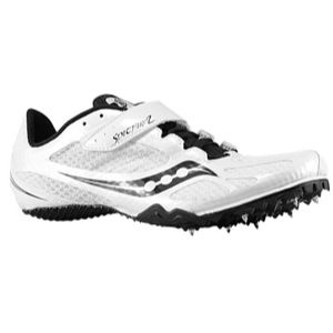 Saucony Spitfire 2   Mens   Track & Field   Shoes   White/Black