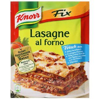 Knorr Fix lasagne (Lasagne al forno) (Pack of 4)  Mixed Spices And Seasonings  Grocery & Gourmet Food