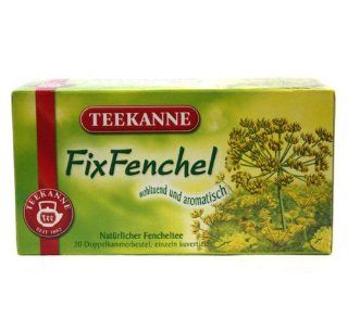 Teekanne Fix Fenchel Herbal Tea (20 Bags)  Grocery Tea Sampler  Grocery & Gourmet Food