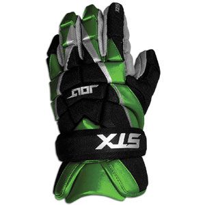 STX Jolt Lacrosse Gloves   Mens   Lacrosse   Sport Equipment   Neon Green