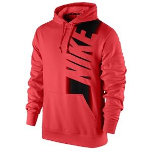 Nike KO Fade Hoodie   Mens   Training   Clothing   Lt Crimson/Black