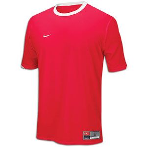 Nike Tiempo S/S Jersey   Boys Grade School   Soccer   Clothing   Scarlet/White/White
