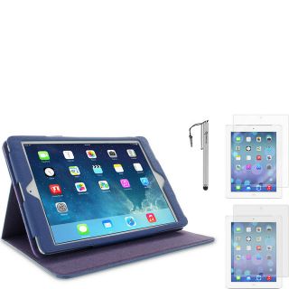 rooCASE iPad Air Dual View Folio Case   3 in 1 Bundle