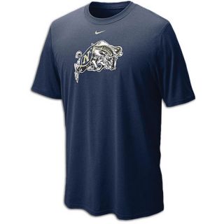 Nike College Dri Fit Logo Legend T Shirt   Mens   Basketball   Clothing   Navy Midshipmen   Navy