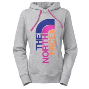 The North Face Half Dome Hoodie   Womens   Casual   Clothing   Heather Grey/Multi