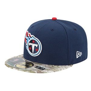 New Era NFL 59Fifty Salute To Service Cap   Mens   Football   Accessories   Tennessee Titans   Multi/Camo