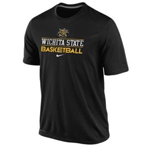Nike College DF Basketball Practice T Shirt   Mens   Basketball   Clothing   Wichita State Shockers   Black