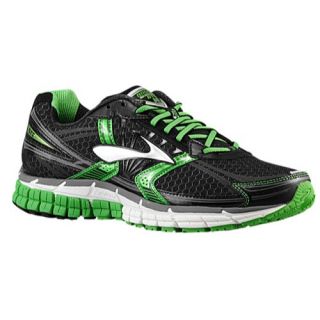 Brooks Adrenaline GTS 14   Mens   Running   Shoes   Black/Speed Green/Silver