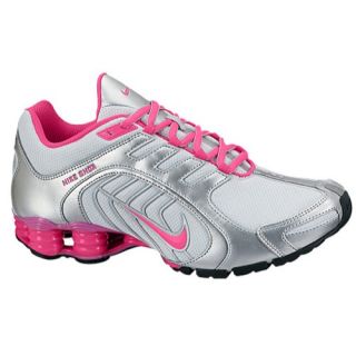 Nike Shox Navina SI   Womens   Running   Shoes   Metallic Platinum/Pink Foil/Black/Metallic Silver
