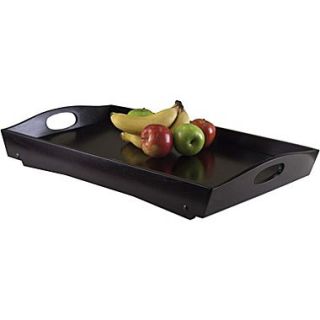 Winsome 11.42 x 30.16 x 14.96 Solid/Composite Wood Lap Tray, Espresso