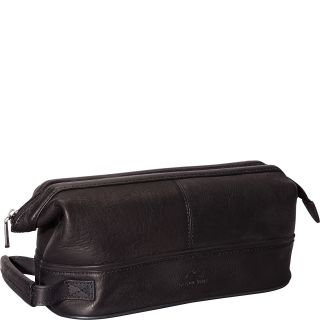 Mancini Leather Goods Classic Toiletry Kit with Organizer