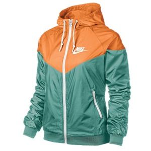 Nike Windrunner Jacket   Womens   Casual   Clothing   Diffused Jade/White