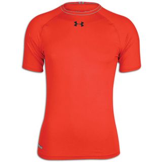 Under Armour Heatgear Sonic Compression S/S T Shirt   Mens   Training   Clothing   Red/Black
