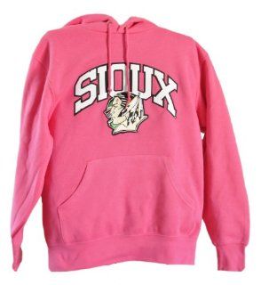 Jansport Pink Fighting Sioux Comfort Twill Hooded Sweatshirt (X Large)  Sports Fan Sweatshirts  Sports & Outdoors