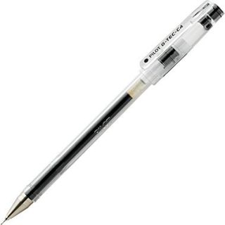 Pilot G Tech Gel Ink Pens, Ultra Fine Point, Black, 2/Pack