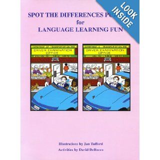 Spot The Differences Puzzles for Language Learning Fun David DeRocco 9781895451290 Books