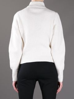 Acne Studios 'loyal' Roll Neck Ribbed Jumper