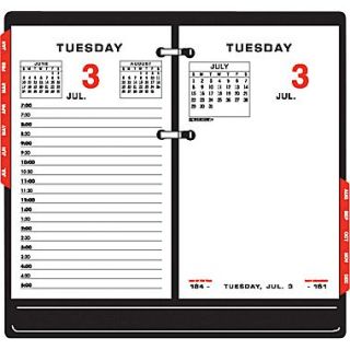 2013 AT A GLANCE Daily Desk Two Color Calendar Refill, 3 1/2 x 6