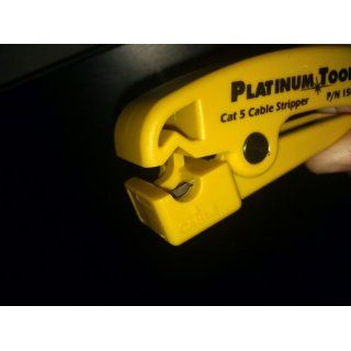 Platinum Tools 15015 Cat 5 Cable Jacket Stripper   Wire Strippers  