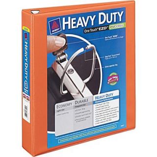 1 1/2 Avery Heavy Duty View Binder with One Touch™ EZD Rings, Bright Orange