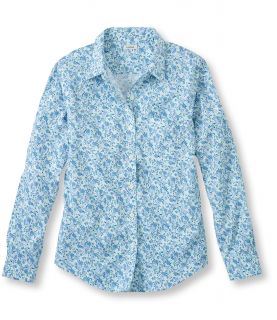 Wrinkle Resistant Pinpoint Oxford Shirt, Long Sleeve, Floral