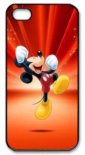 icasepersonalized Personalized Protective Case for iPhone 5   Mickey Mouse Disney It's a Magical World Cell Phones & Accessories
